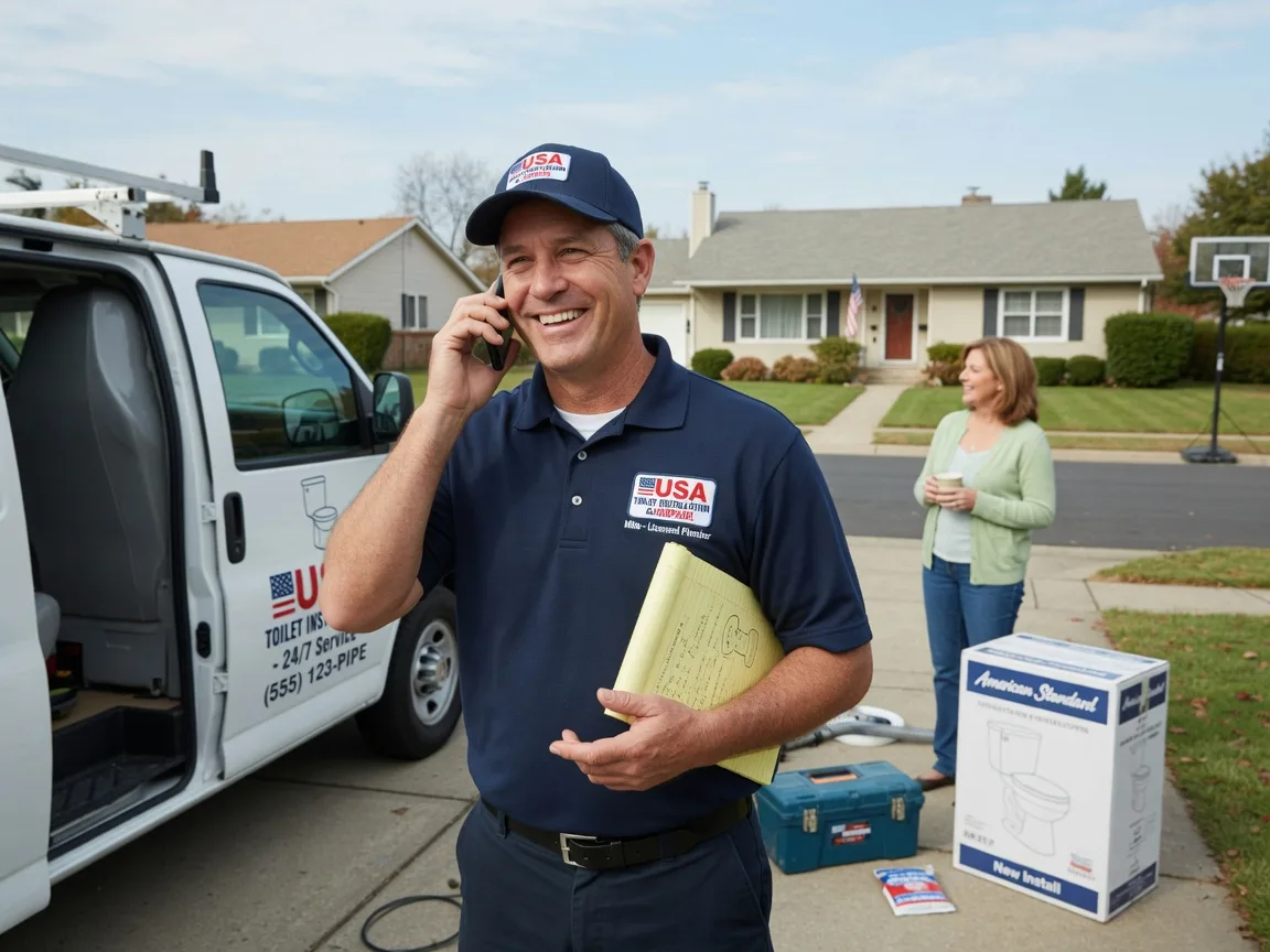 Toilet Installation Knapp, WI FAQs
